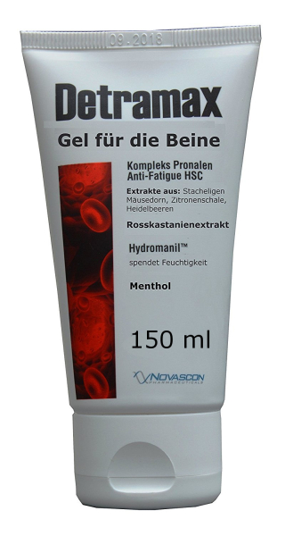 Kapilar, Salbe für Venen und Beine 150ml, mit Rosskastanie, Arnika, sibirischem Tannennadelöl, bei Ödemen, Schwellungen, Krampfadern